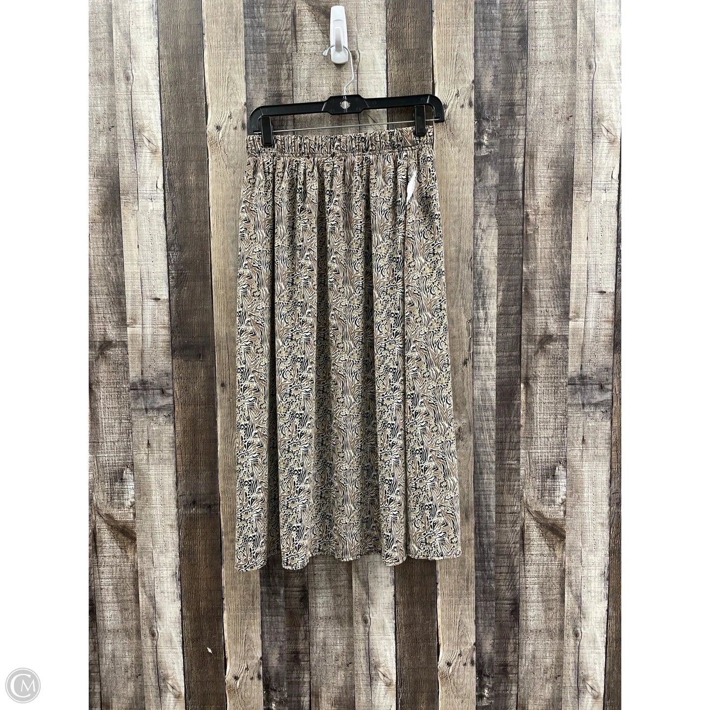 Skirt Midi By Cme In Brown, Size: S
