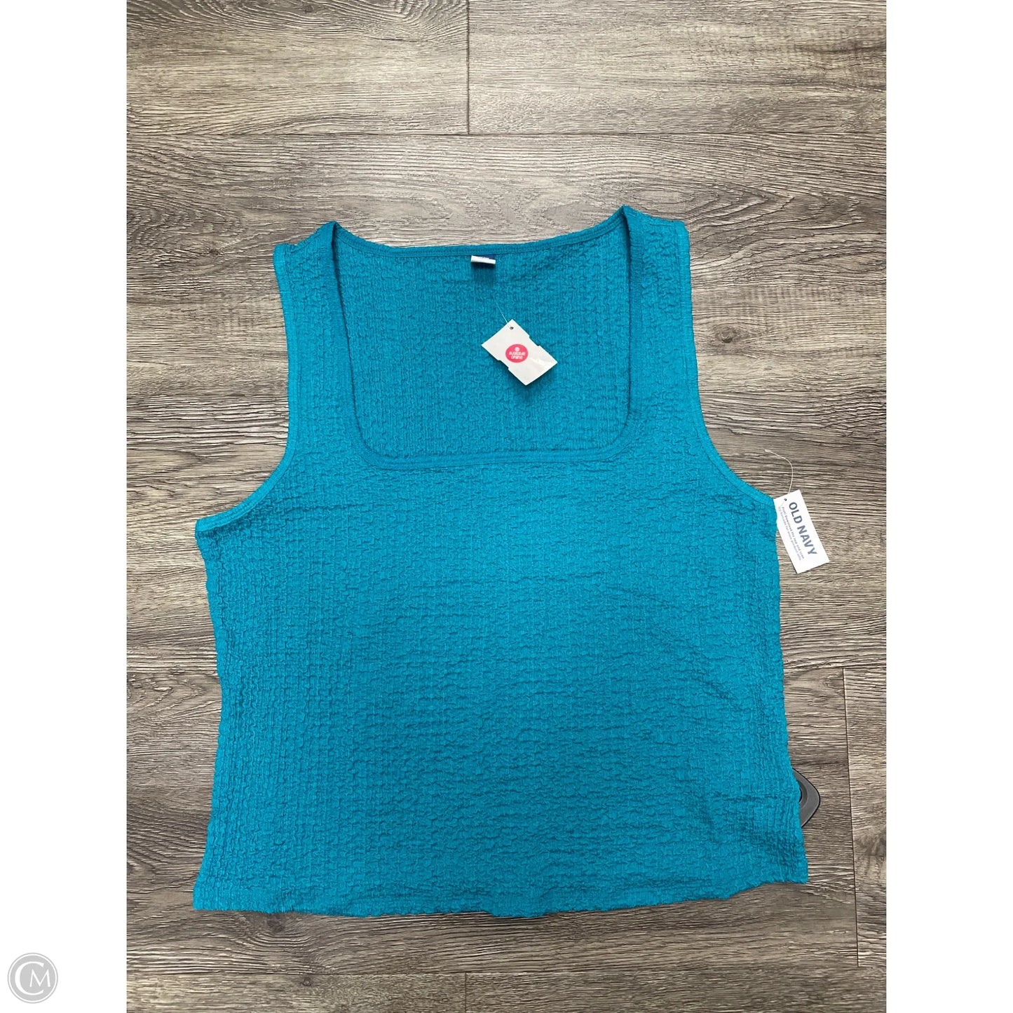 Top Sleeveless By Old Navy In Teal, Size: Xl