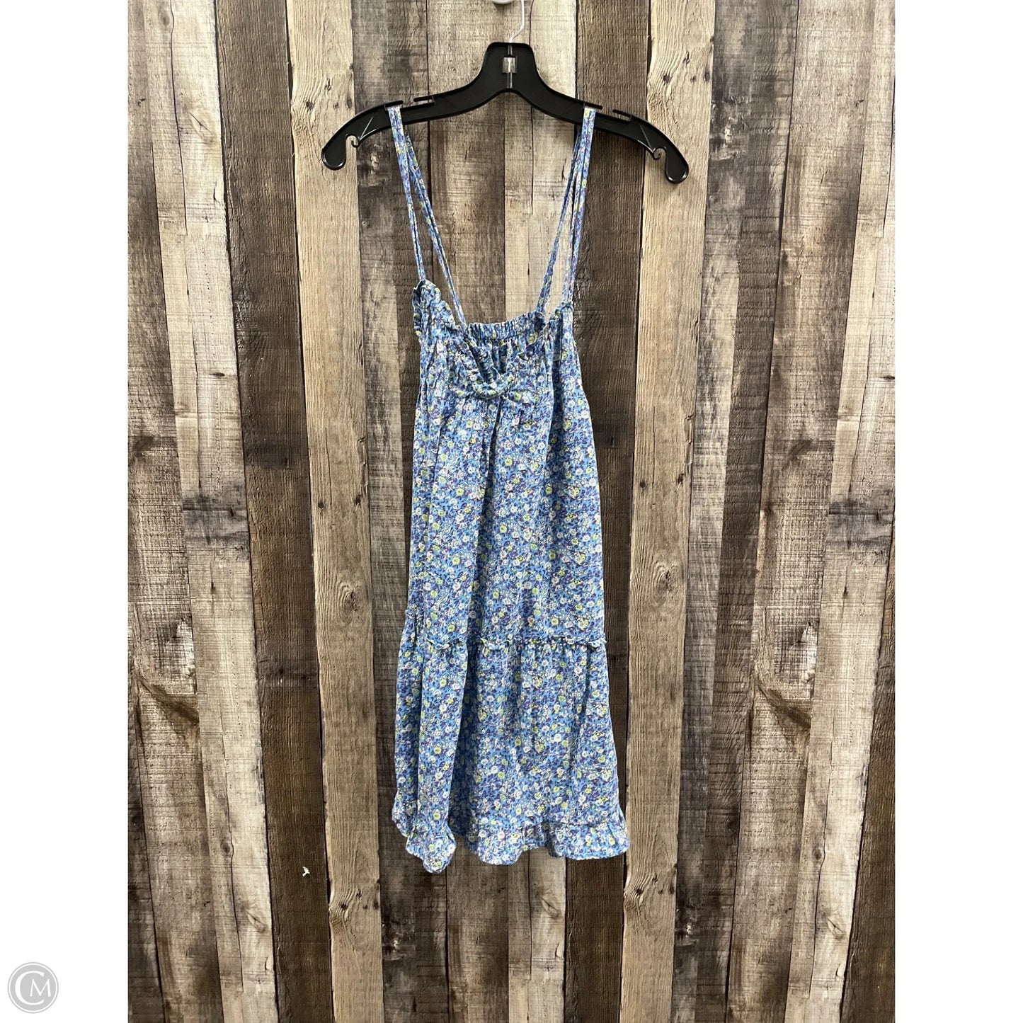 Dress Casual Short By Universal Thread In Blue, Size: M