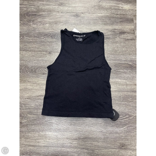 Tank Top By One Step Up In Black, Size: S