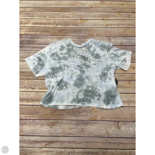 Top Short Sleeve By Abercrombie And Fitch In Tie Dye Print, Size: S