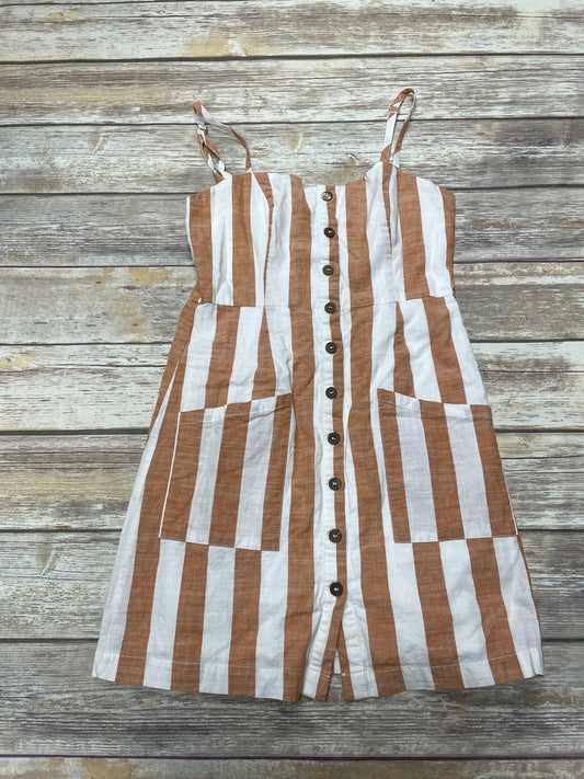 Striped Pattern Dress Casual Short Forever 21, Size M