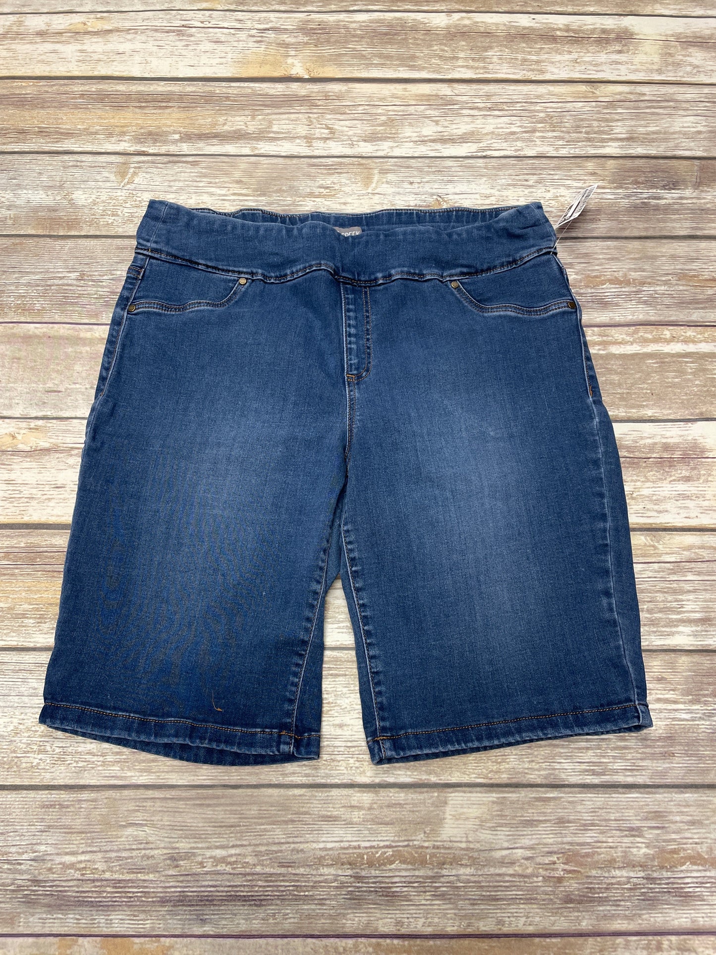 Blue Denim Shorts Falls Creek, Size 1x