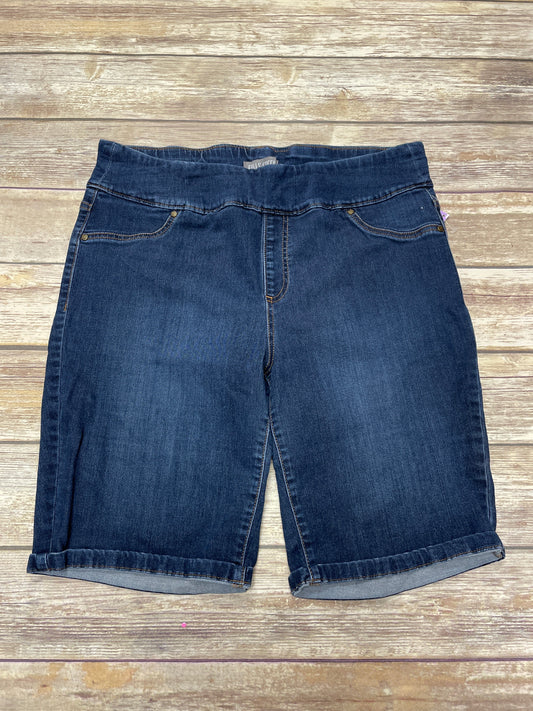 Blue Denim Shorts Falls Creek, Size 1x