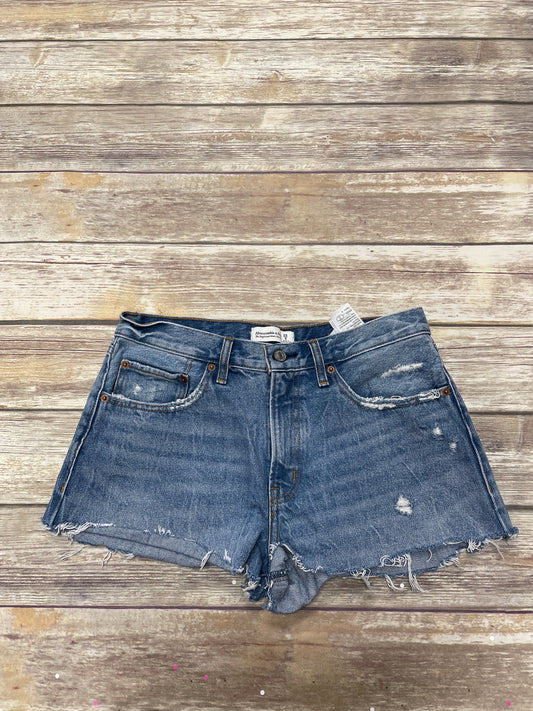 Blue Denim Shorts Abercrombie And Fitch, Size 8
