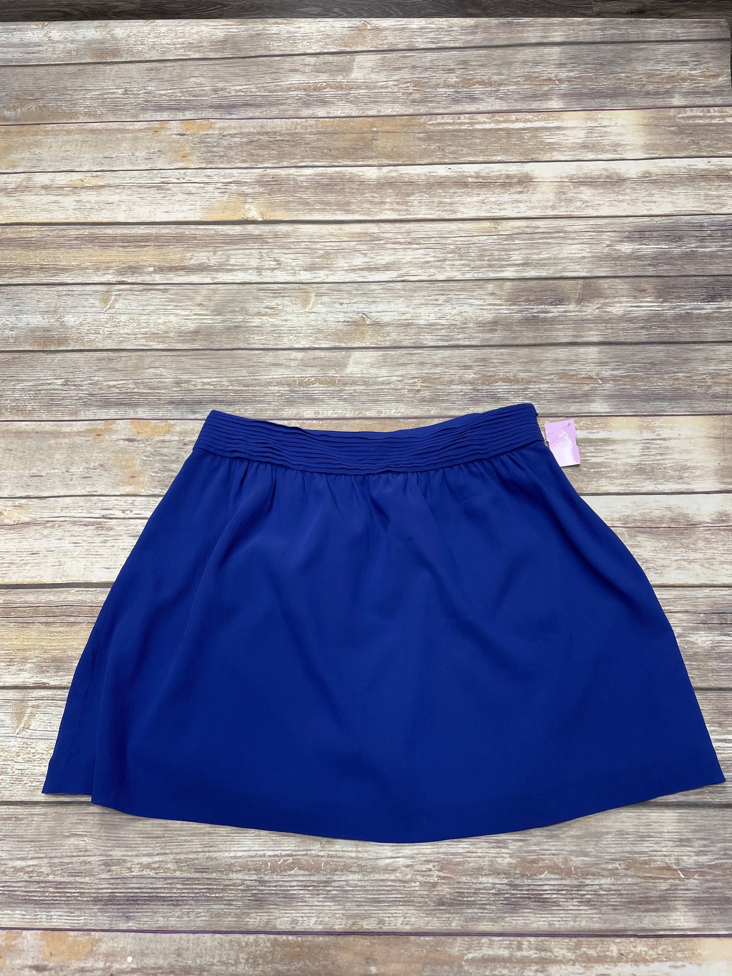 Blue Skirt Mini & Short Loft, Size 8
