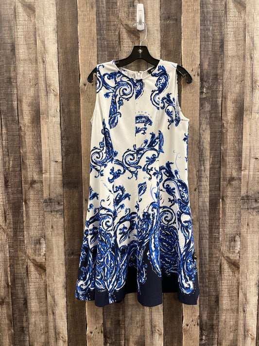 Blue Dress Casual Short Anne Klein, Size L