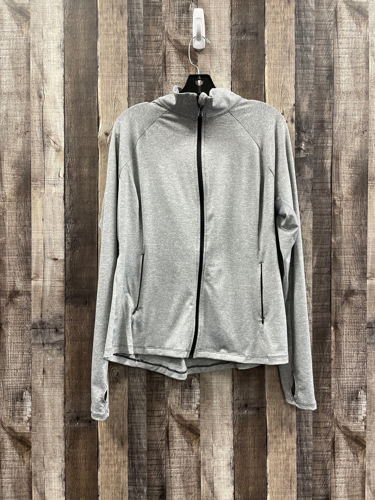 Grey Athletic Jacket Tek Gear, Size L