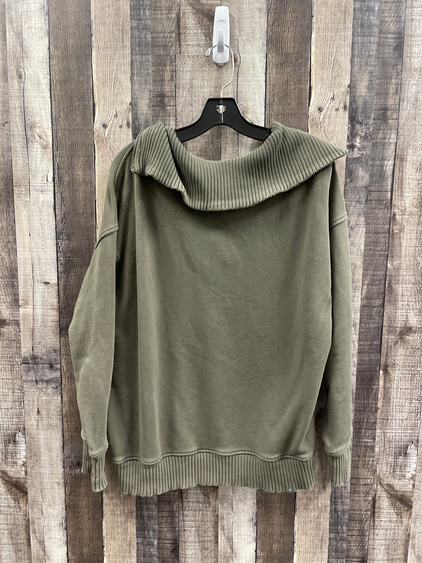 Sweatshirt Collar By Aerie In Green, Size: S