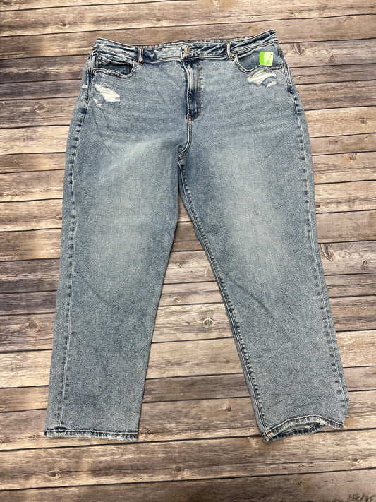 Blue Denim Jeans Skinny American Eagle, Size 20