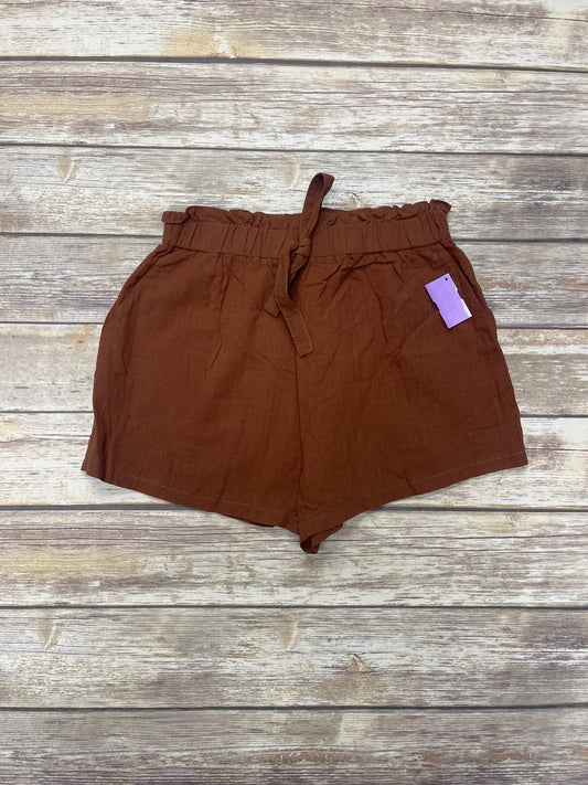 Brown Shorts Shein, Size L