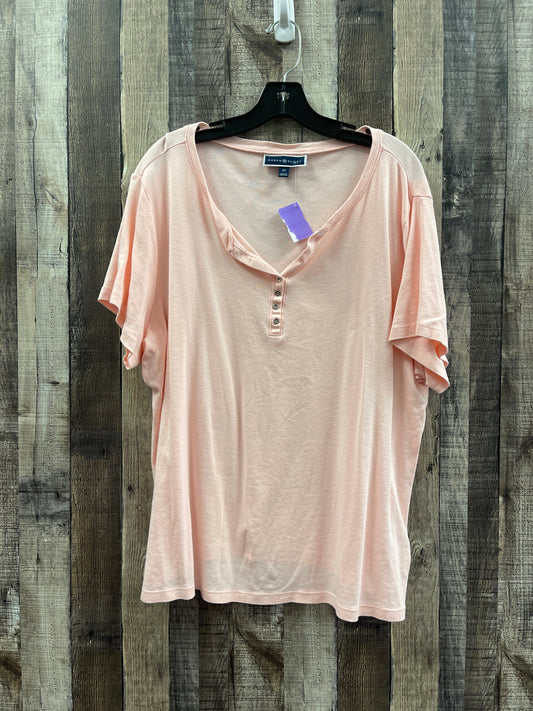 Top Short Sleeve By Karen Scott  Size: 2x