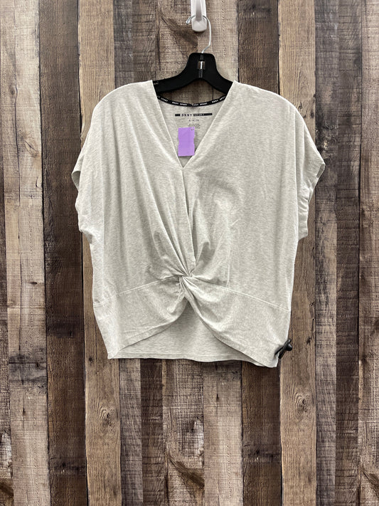 Grey Top Short Sleeve Dkny, Size S