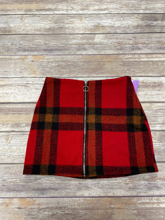 Plaid Pattern Skirt Mini & Short Forever 21, Size S