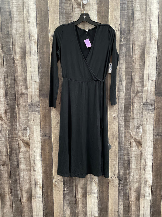 Black Dress Casual Maxi Old Navy, Size Xs