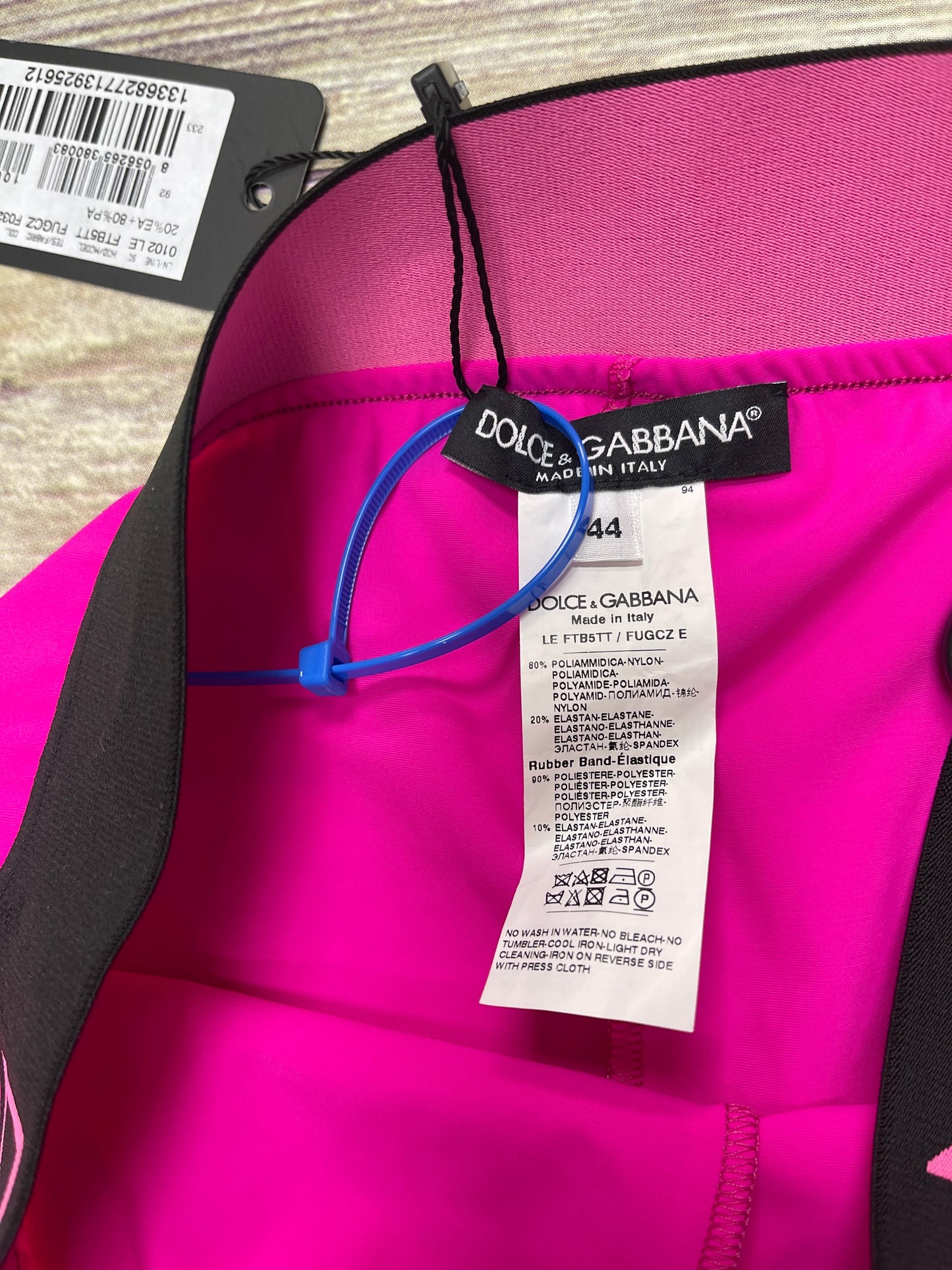 Pink Pants Luxury Designer Dolce And Gabbana, Size 12