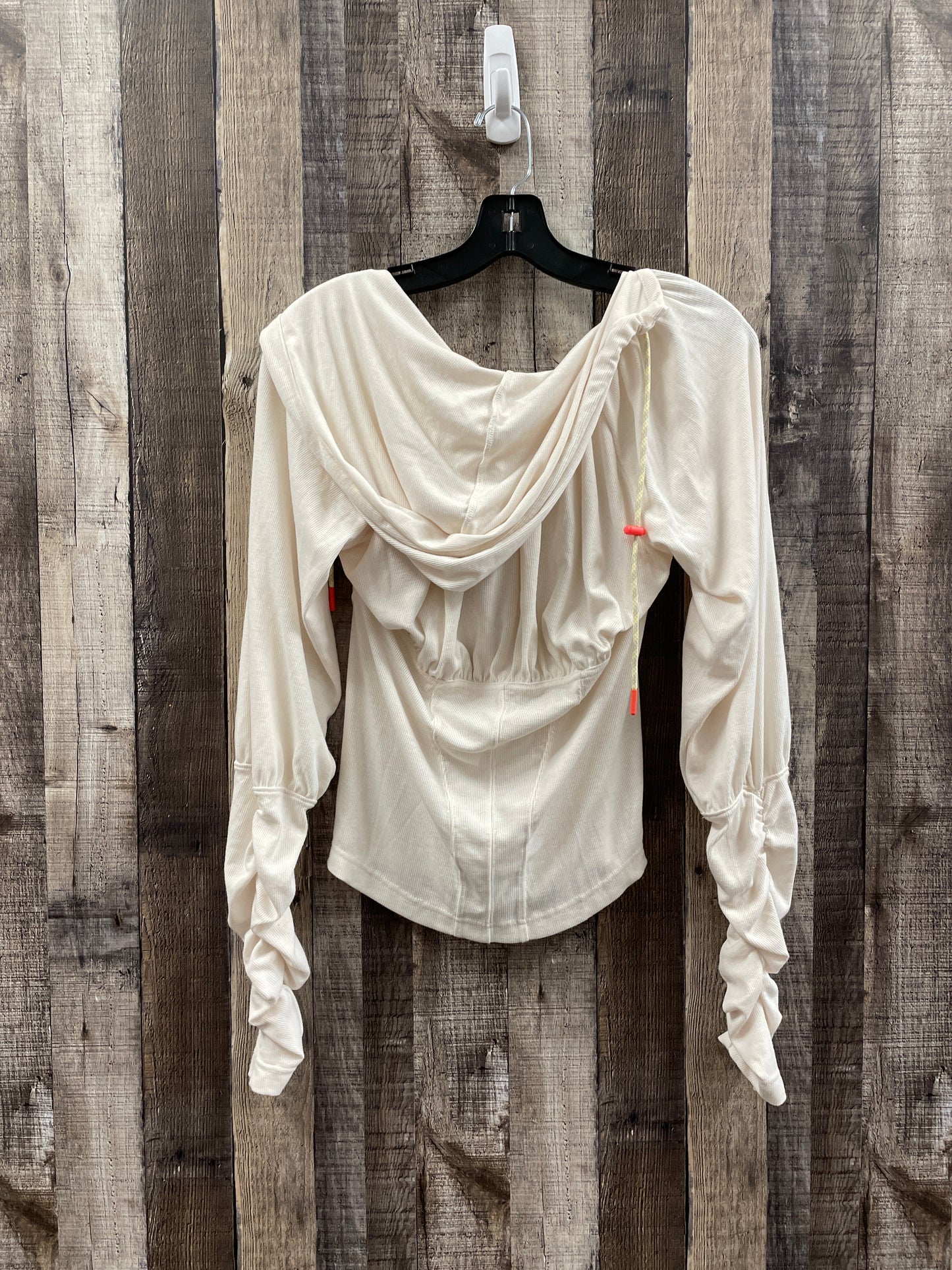 White Top Long Sleeve Free People, Size Xs