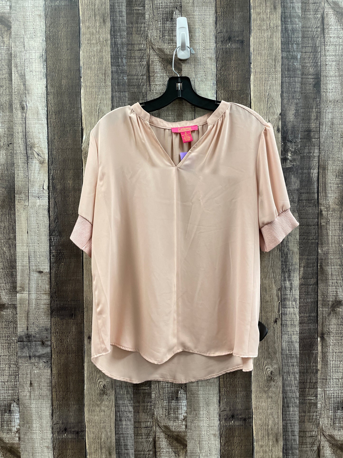 Pink Top Short Sleeve Catherine Malandrino, Size M