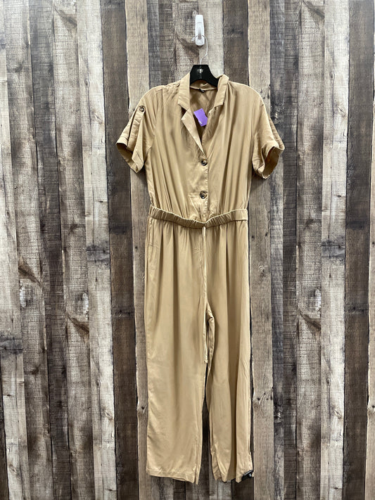 Brown Jumpsuit Shein, Size L