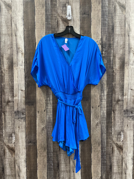 Blue Romper Glam, Size S