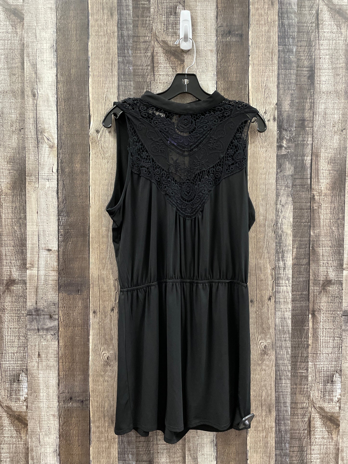 Black Romper Maurices, Size Xl