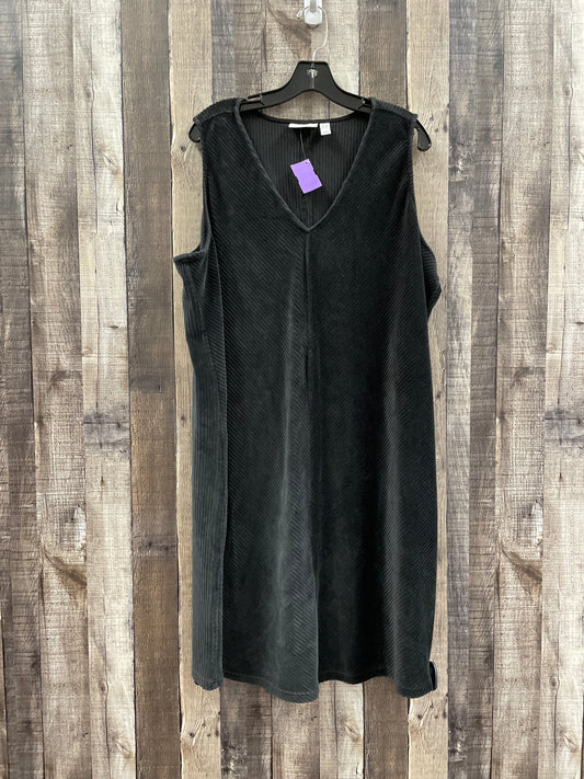Black Dress Casual Midi Denim And Company, Size 2x