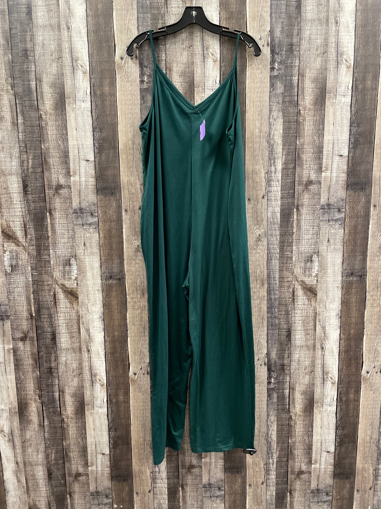 Green Jumpsuit Shein, Size 2x
