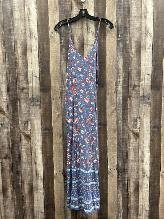 Floral Print Dress Casual Maxi Old Navy, Size L