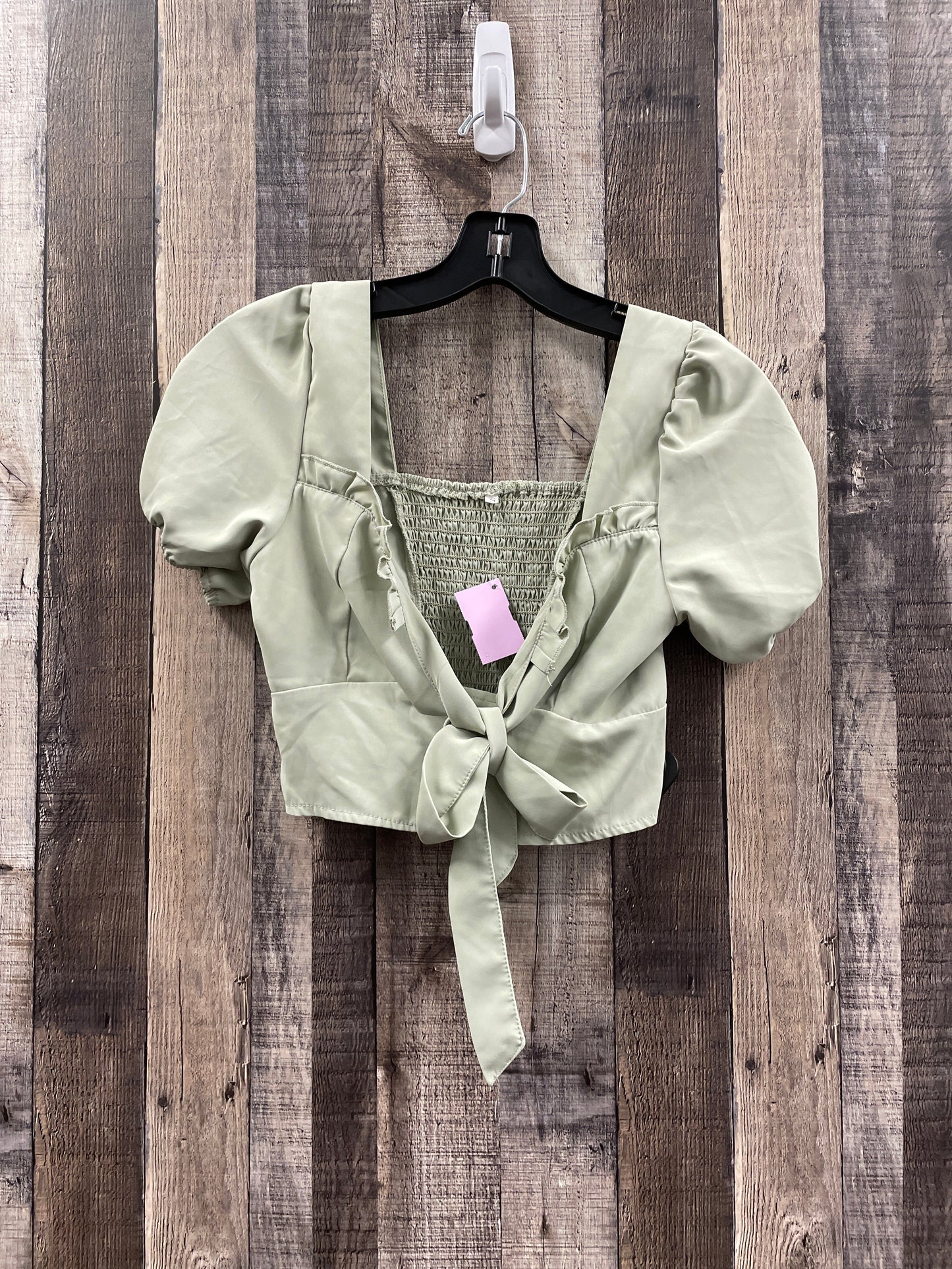 Green Top Short Sleeve Cmf, Size S