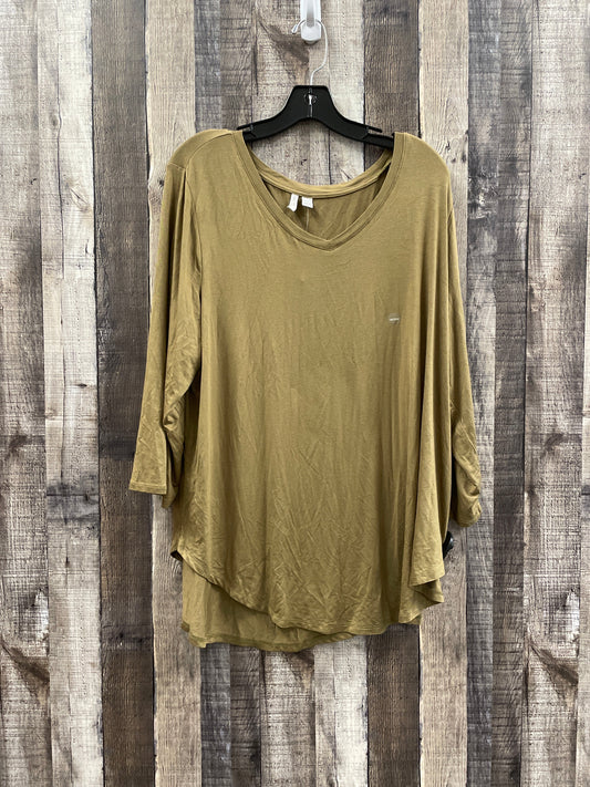 Green Top Long Sleeve Cato, Size Xl