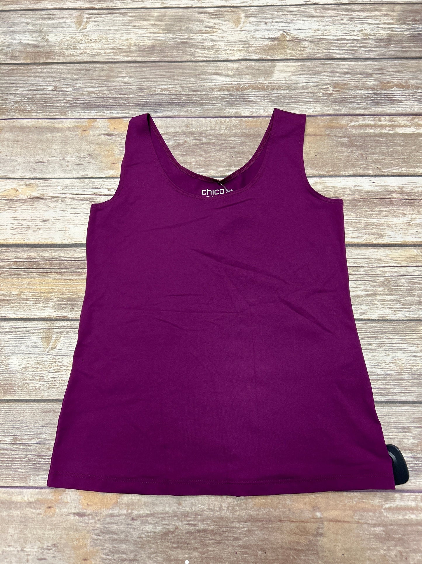 Purple Top Sleeveless Chicos, Size S