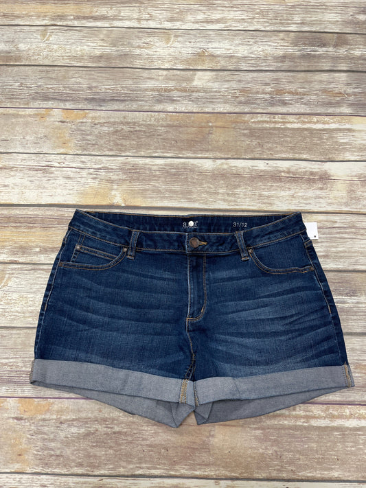 Blue Denim Shorts Ana, Size 12
