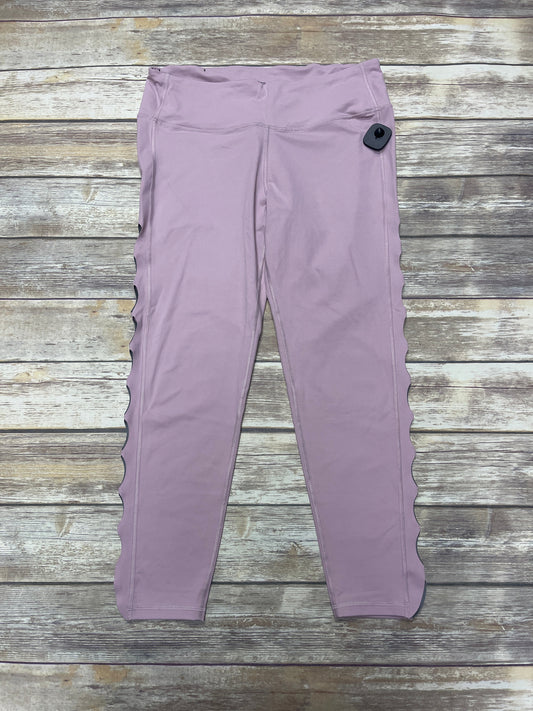 Athletic Pants By Victorias Secret In Purple, Size: Xl