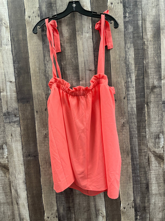 Skirt Mini & Short By Haptics In Coral, Size: 2x