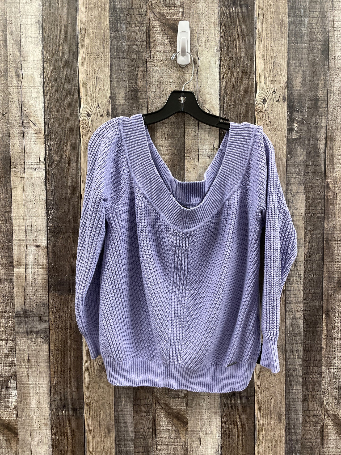 Sweater By Abercrombie And Fitch In Purple, Size: Xl