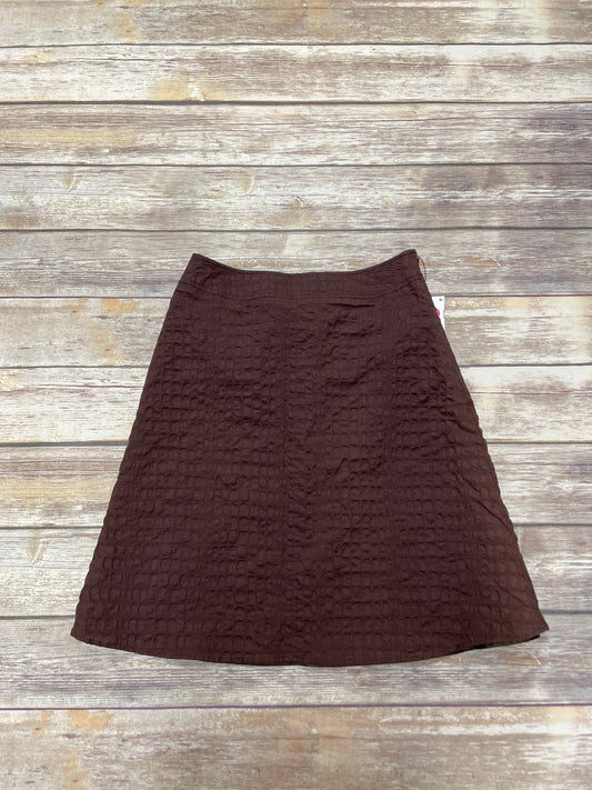 Brown Skirt Mini & Short Nine And Company, Size 4