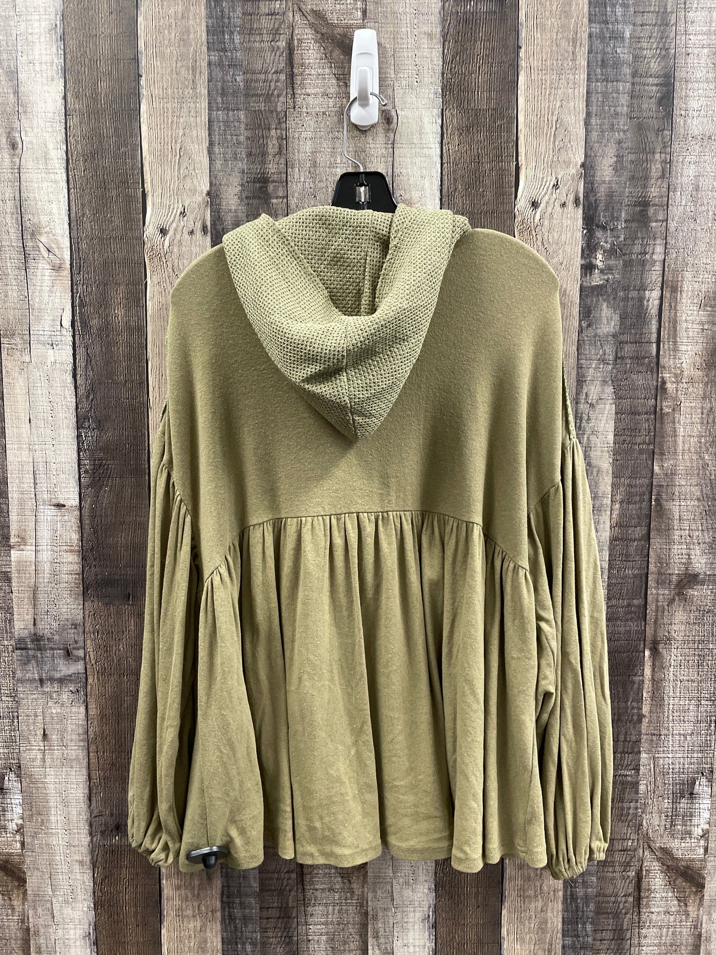 Top Long Sleeve By Fantastic Fawn In Green, Size: S