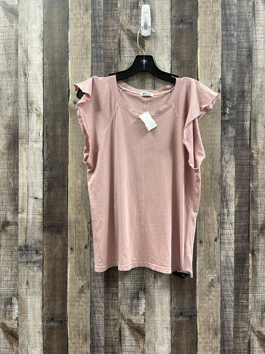 Top Sleeveless By La Made In Mauve, Size: M