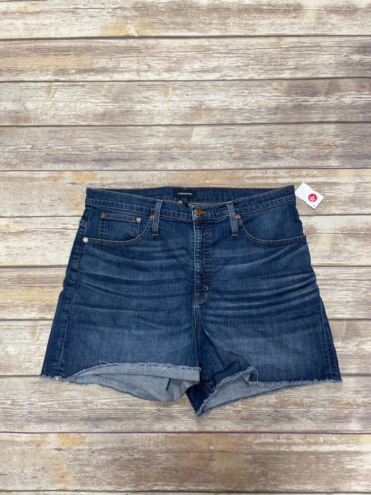 Blue Denim Shorts J. Crew, Size 16