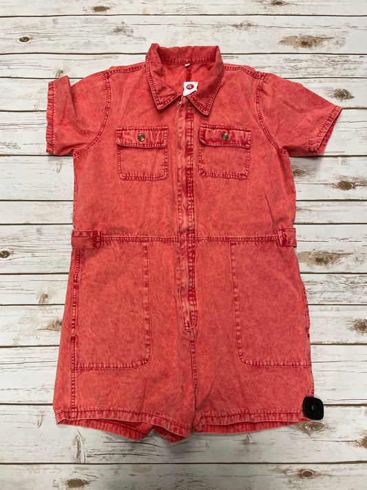 Romper By Cmf In Orange, Size: L