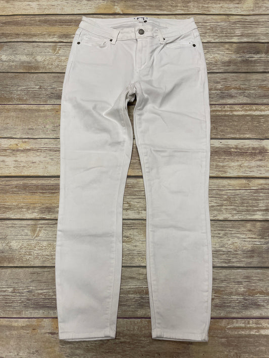 Jeans Skinny By Paige In White, Size: 6