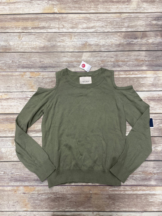 Top Long Sleeve By Lucky Brand In Green, Size: S