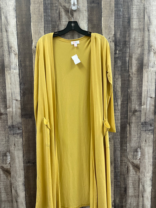 Cardigan By Lularoe In Yellow, Size: S