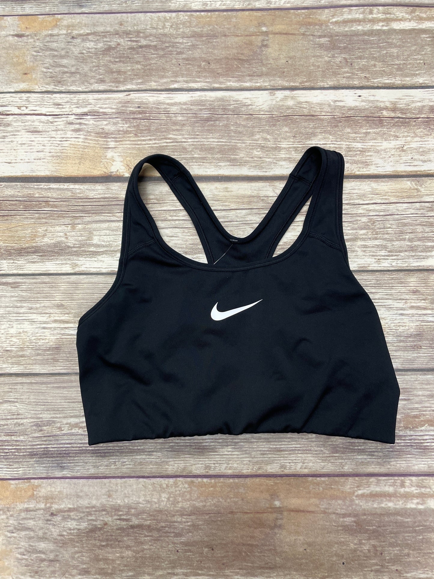 Athletic Bra By Nike In Black, Size: L