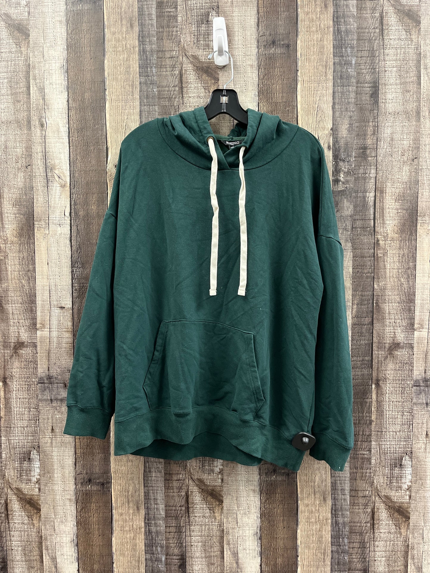 Sweatshirt Hoodie By Buffalo David Bitton In Green, Size: Xl