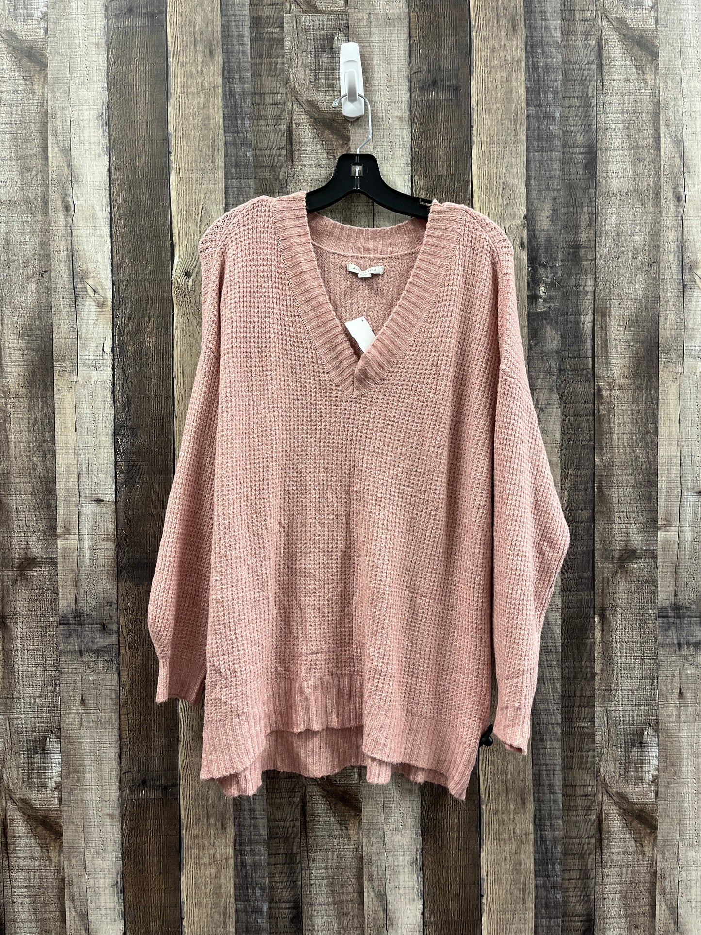 Sweater By American Eagle In Pink, Size: M