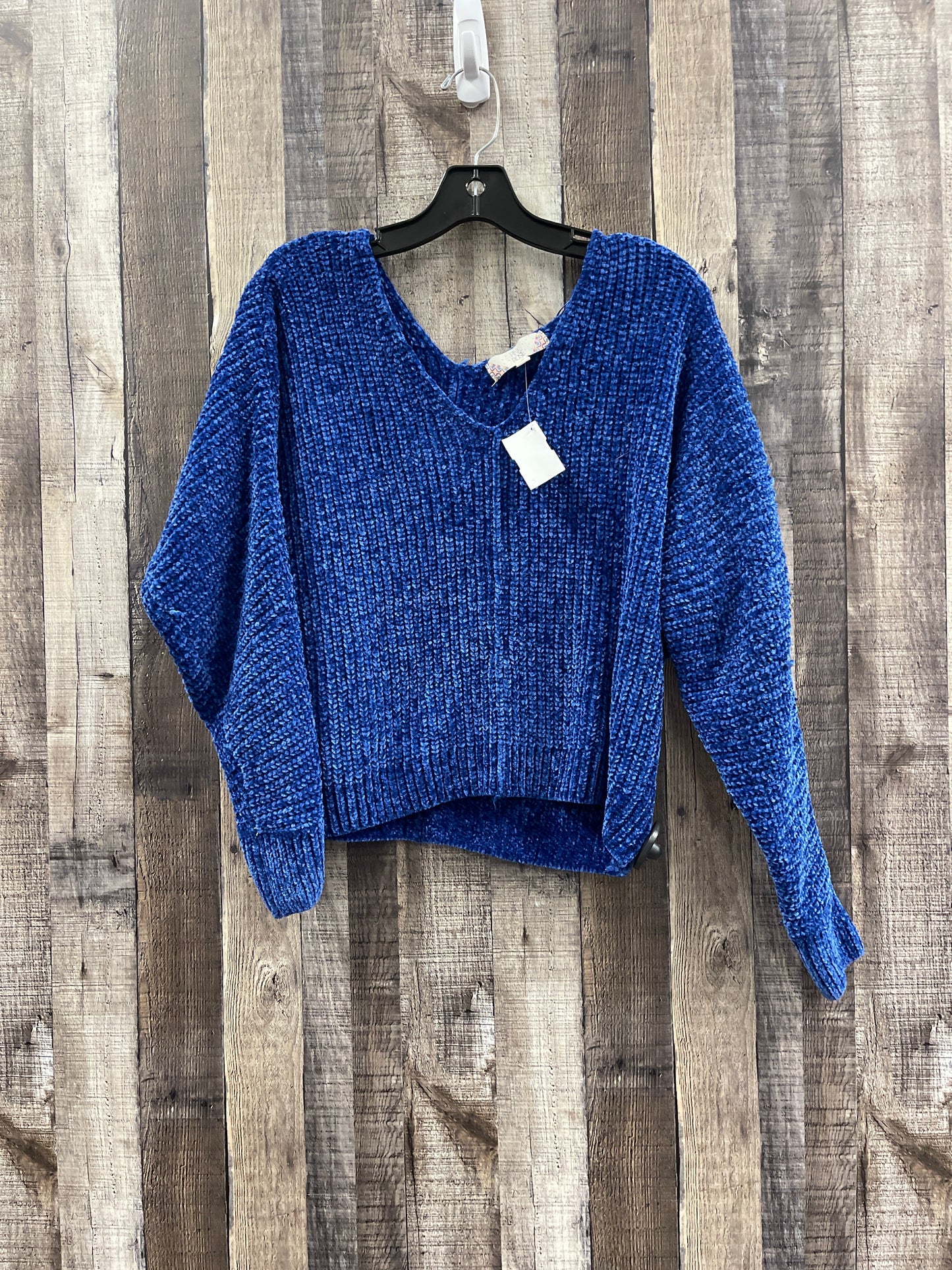 Sweater By Pink Rose In Blue, Size: Xs