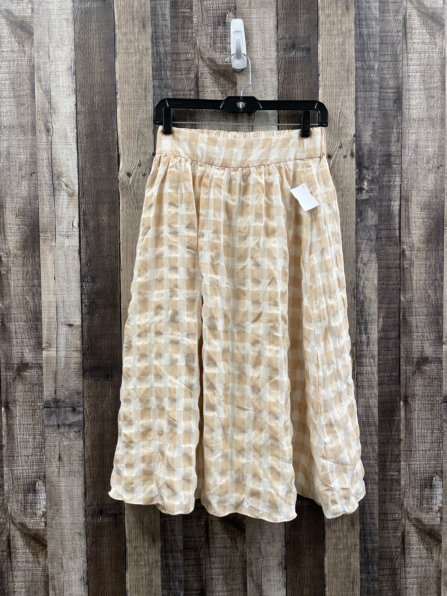 Skirt Midi By Cme In Tan, Size: S