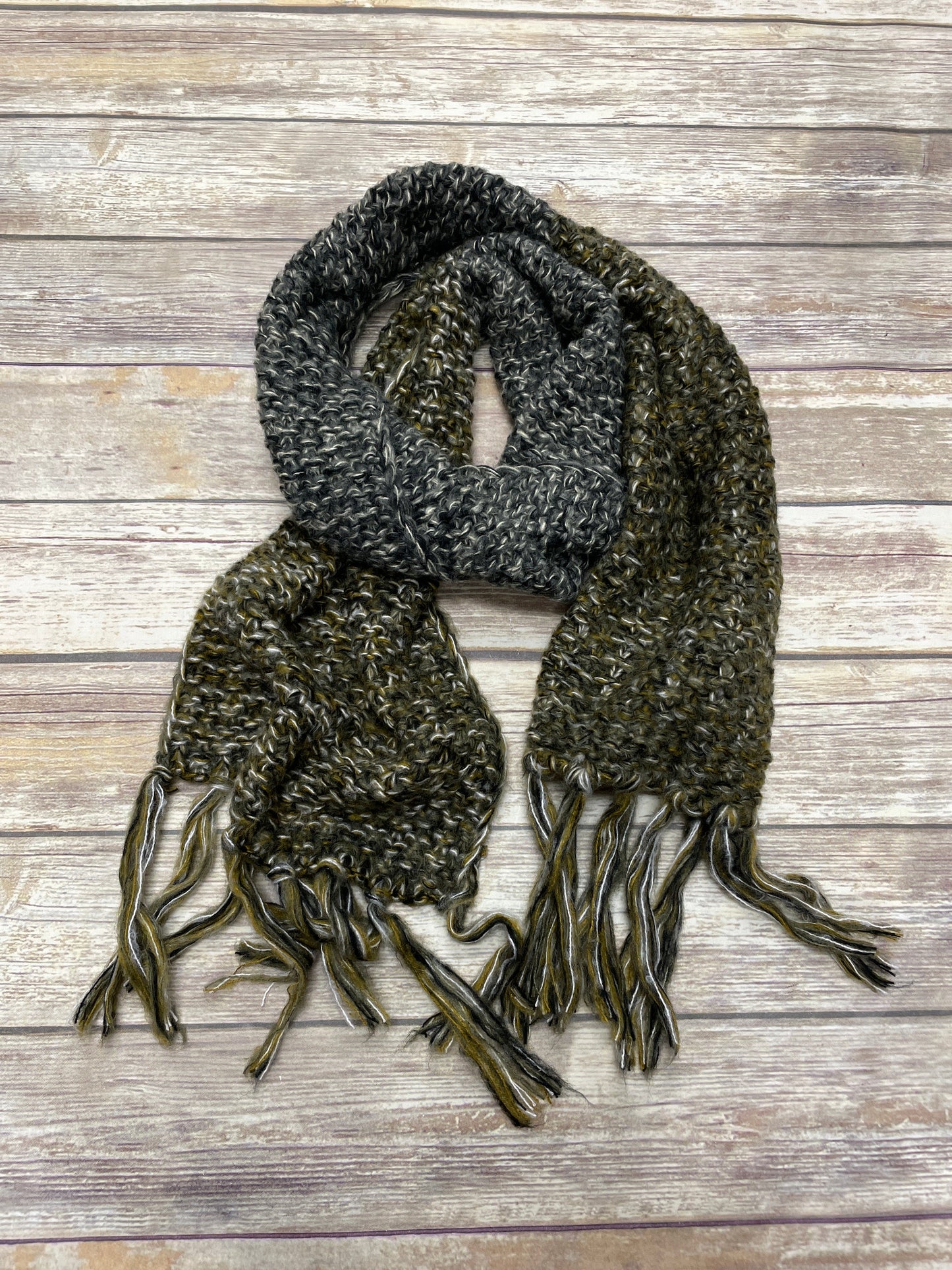 Scarf Winter By Mix It In Green