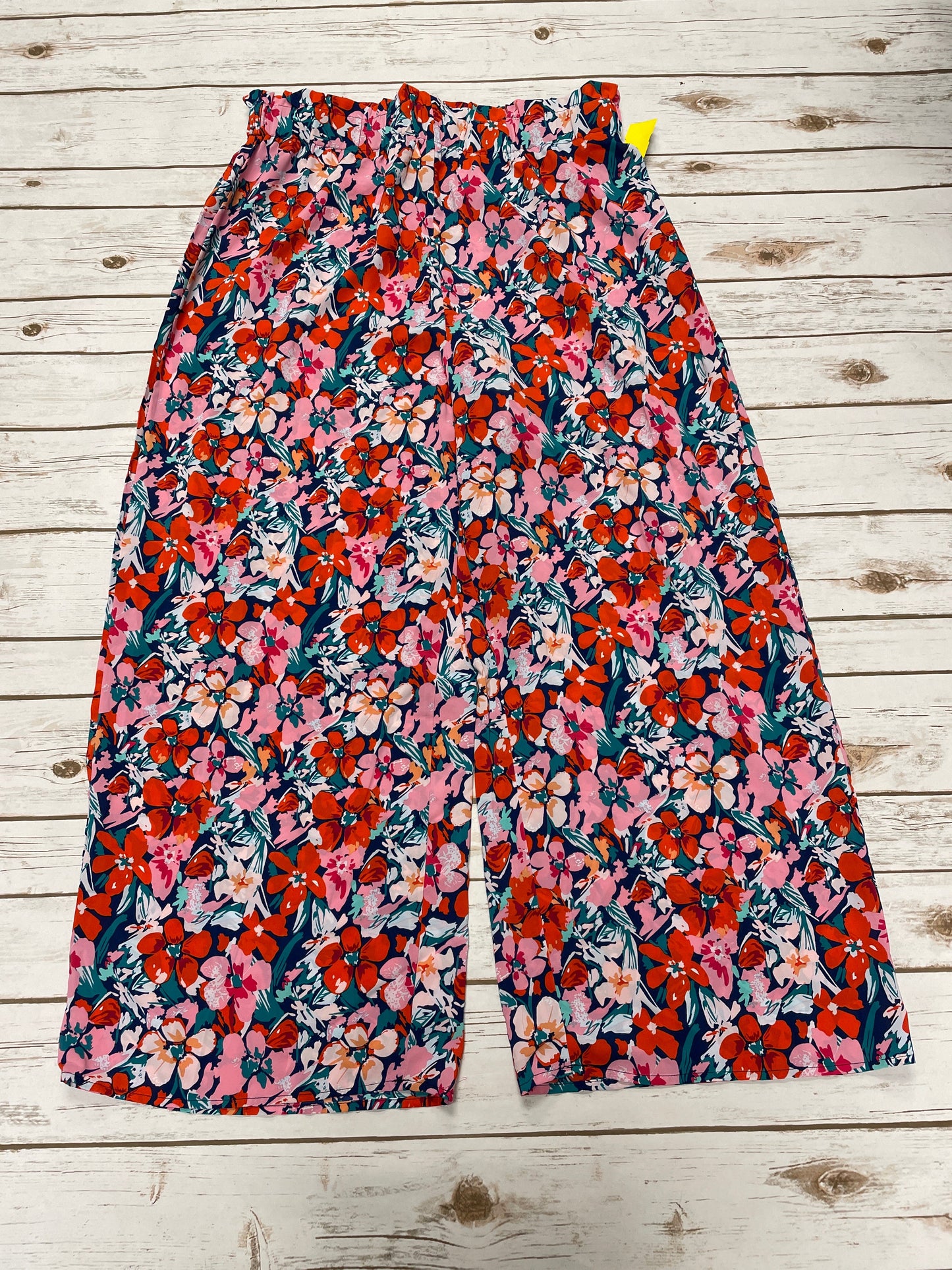 Pants Other By Shein In Floral Print, Size: 1x